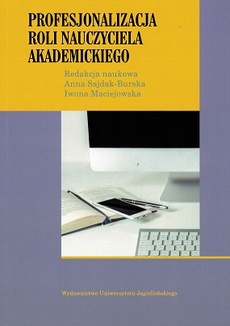 okładka książki profesjonalizacja roli nauczyciela akademickiego