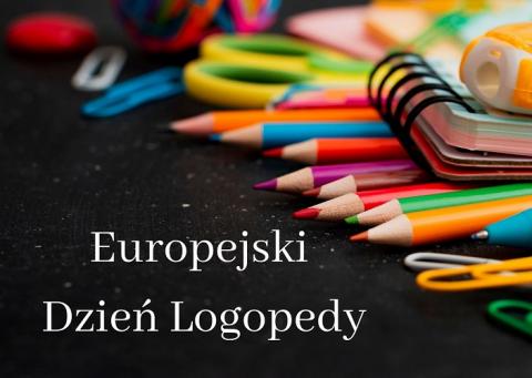 Plakat promujący Europejski Dzień Logopedy
