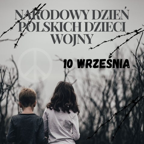 plakat promujący Narodowy Dzień Polskich Dzieci Wojny