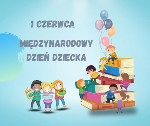 plakat promujący Dzień Dziecka