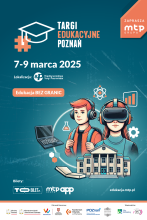 plakat informujący o Targach Edukacyjnych