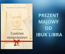 plakat informujący o prezencie majowym od IBUK Libry